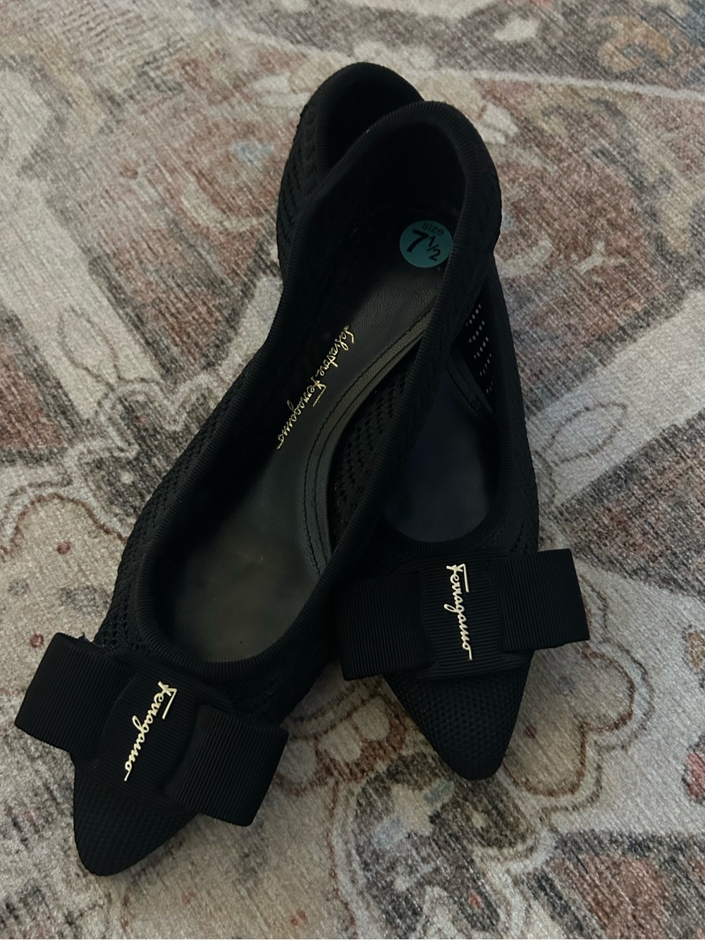 Salvatore Ferragamo Viva Flats Size 7.5